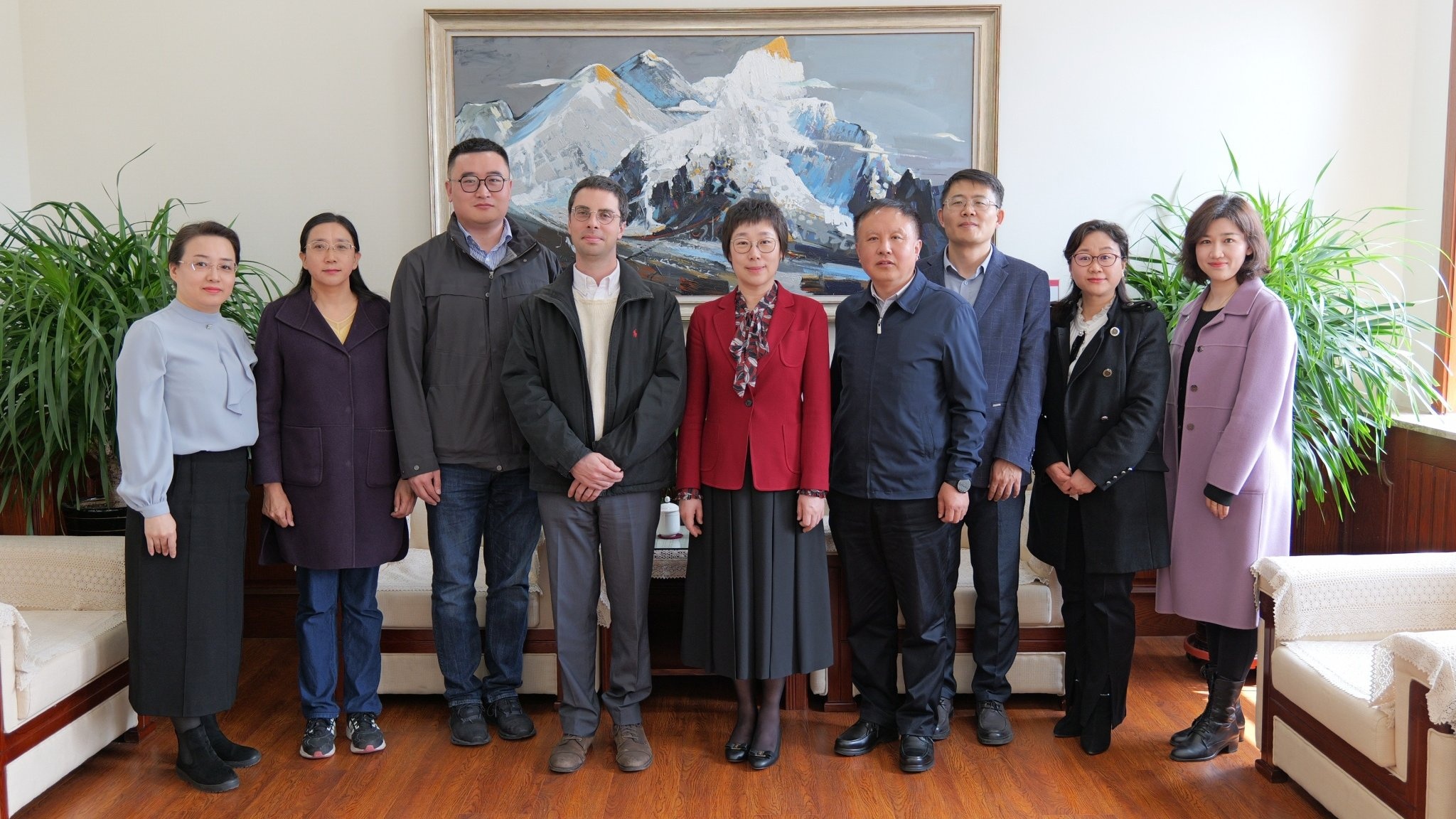 法国蔚蓝海岸大学代表团访问我校